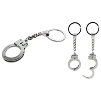 Metal Handcuff Keychain